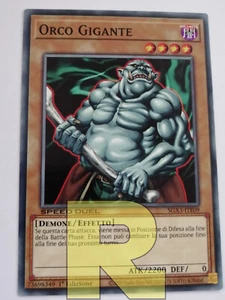 Orco Gigante / Giant Orc ® Speed Duel ® Comune ® SGX3-ITE09 ® 1ED Italiano - Picture 1 of 3