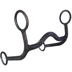 Gordon Hayes GH Bits of Silver Tool Steel Cutter Shank Low Curb Cutting Colt Bit - Picture 1 of 12