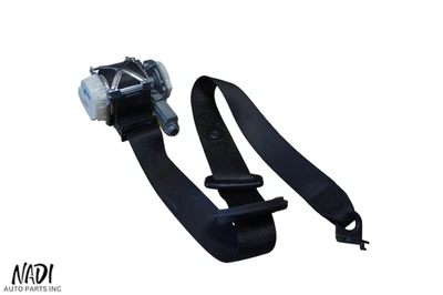 2014 2015 2016 BMW F32 428I 435I FRONT LEFT DRIVER BLACK SEATBELT OEM 7284485 - Image 1 of 4