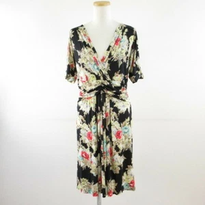 Abito Lady Lol mini manica corta floreale nero T3*t623 usato 4c39d1b0a9fc3274413c7 - Foto 1 di 6
