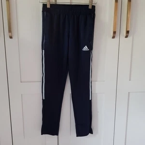 Adidas Trainingshose Jungen 9 dunkelblau AeroReady Ankle Zip Primegreen Jogginghose - Bild 1 von 4