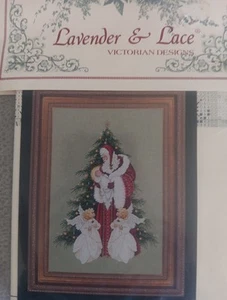 "Song of Christmas" Lavender & Lace Cross Stitch Chart Pattern # L&L46 NEW OOP - Picture 1 of 4