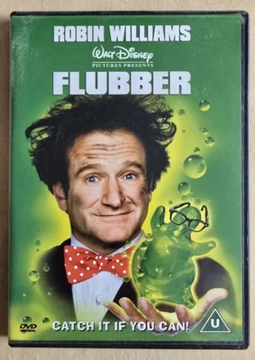 Flubber DVD Children's & Family (1997) Robin Williams, Les Mayfield, Disney - Image 1 of 2