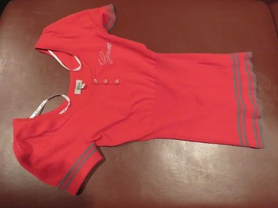 Top rojo manga corta GUESS para niñas talla M NUEVO con etiquetas Foto 1 de 3