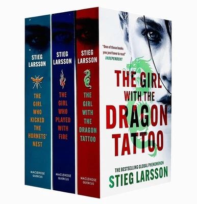 Millennium Series (Volume 1-3) Collection 3 Books - Fiction - By Stieg Larsson Foto 1 de 4