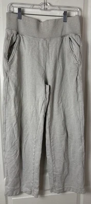 Everlane Organic Cotton Wide Leg Sweatpants Gray Lounge Pants Women’s L - Image 1 of 4