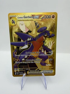 Pokemon Cynthia's Garchomp ex - SV10: Destined Rivals 241/182 Hyper Rare NM - Image 1 of 2