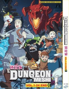 *DVD* ANIME DUNGEON MESHI VOL.1-24 END ENGLISH DUBBED REGION ALL - Imagen 1 de 5