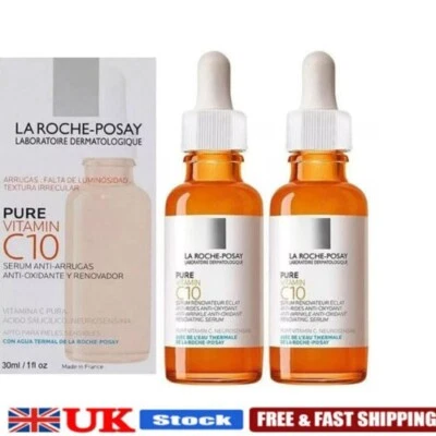 2PCS La Roche-Posay Textura Pure Vitamin C10 Serum Skin Care 30ml Anti-Ageing