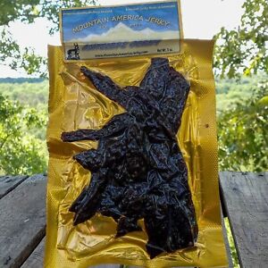 Mountain America Exotic Species Jerky Premium Hickory Smoked - Free Shipping