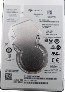 Seagate Barracuda Pro 1TB ST1000LM049 7200RPM 128MB SATA 2.5" HDD Hard Drive 7m - Picture 1 of 1