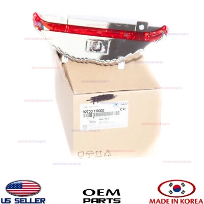 Lámpara de parada de montaje alto genuina tercera parada de freno OEM Hyundai Accent Sedán 2012-2017 Foto 1 de 4