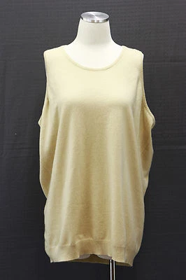 NWT$1195 Brunello Cucinelli Women's 100% Cashmere Knit Oversize Sweater Vest SzM - Image 1 of 4