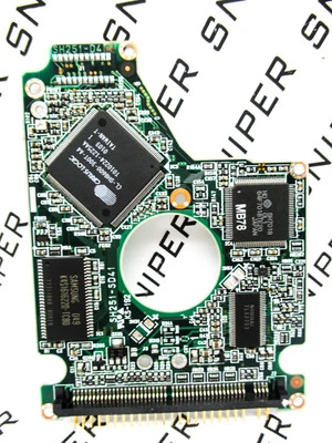 PCB - Hitachi 20GB DK23BA-20 IDE B/A0E2 C/A Laptop AJ100 HardDrive SH251 - Image 1 of 4