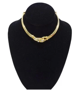 Vintage Donald Standard Knot Choker Necklace - Picture 1 of 11
