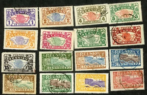 Mappa Riunione 1907, Stemma Usato (SC# 60-68, 71-72, 74,79, 85, 88) - Foto 1 di 1