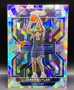 2021-22 Panini Cracked Ice Prizm #290 Jared Butler RC Utah Jazz Rookie - Picture 1 of 2