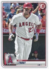 2020 Bowman #1 Mike Trout Angels