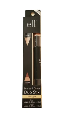 e.l.f. Sculpt & Glow Duo Stix, justo/luz Foto 1 de 4