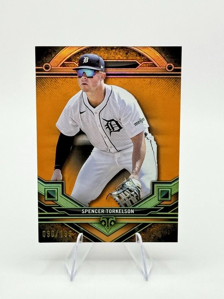 2024 Topps Triple Threads SPENCER TORKELSON 90/199 Orange Tigers #48 - Image 1 of 4