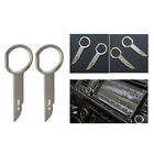 1set Car Auto Vehicle Parts Radio Stereo Removal Release Tool Key Accessories,
