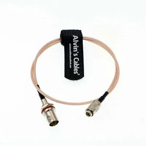DIN 1.0/2.3 to BNC Female Cable for Blackmagic HyperDeck Shuttle HD SDI 50cm - Picture 1 of 4