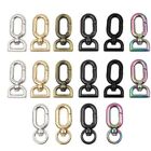 Multicolors Spring Oval Ring Zinc Alloy Buckles Clips Snap Hooks  Outdoor Tool
