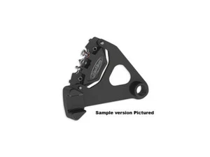 RevTech Moto Hi-Performance Billet 4-Piston Brake Caliper Black For 06-07 Dyna - Picture 1 of 1