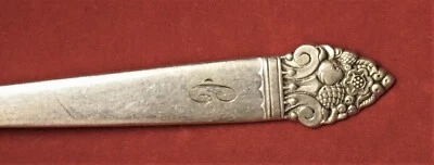 Community silverplate, 1933 King Cedric, Monogrammed "C" choice $3.95 - Image 1 of 2