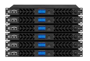 CVR DSP-2002 Series Power Amplifier One Space 2000 Watts x 2 @ 8Ω BLACK - Picture 1 of 2