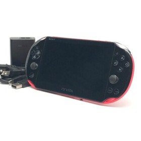 SONY PS Vita PCH-2000 Slim Pink Black LCD Wi-Fi FW:3.67 w/ Charger "Mint"