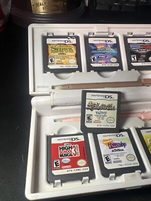 The Legend of Kage 2 (Nintendo DS, 2008) Bundle Luigi DS Cartridge Case 7 Games - Image 1 of 4