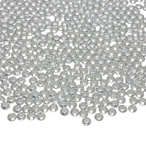 Silver Hotfix Rhinestuds / Available Sizes 2mm, 3mm, 4mm, 5mm, 6mm - Picture 1 of 4