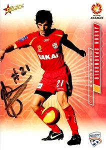 ✺Signed✺ 2007 2008 ADELAIDE UNITED A-League Card JASON SPAGNUOLO - Picture 1 of 2