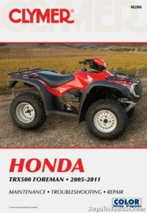 Manual de reparación de servicio Honda ATV TRX500 Foreman 2005-2011 de Clymer: M206 - Imagen 1 de 1