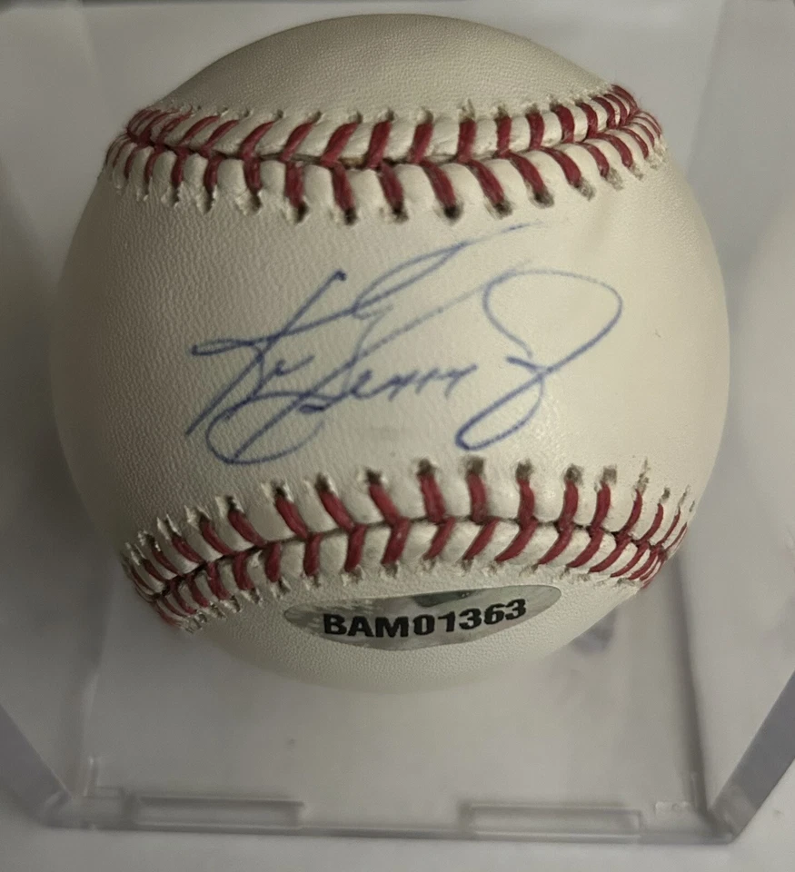 Upper Deck Ken Griffey Jr Autographed Baseball HOLO COA AUTHENTICATED - Image 1 of 1