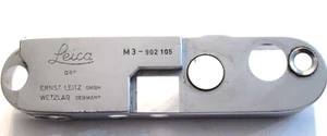 Leica M3 Chrome Top Cover #902105 For Parts or Repair - Picture 1 of 5