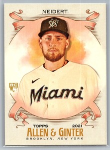 2021 Topps Allen & Ginter Nick Neidert   RC Rookie 300