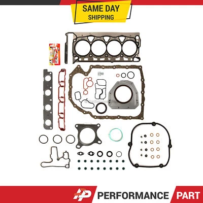 Juego completo de juntas para 08-11 Volkswagen Jetta Passat Audi A3 A4 A5 2.0L 16V DOHC Foto 1 de 4