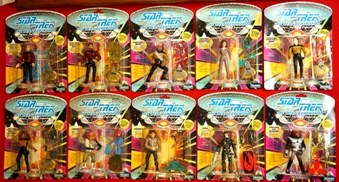 Playmates VTG Star Trek The Next Generation Action Figures *You Pick*  1992-'94 Cover