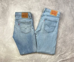 Levis 511 Jeans Denim Blau Hose 33x32 2 Stück (gewaschen) - Bild 1 von 12