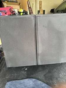 Pair Of Bose Interaudio 2000 Bookshelf Stereo Speakers Black - Picture 1 of 5