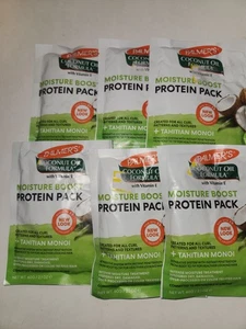 6x Palmers Coconut Oil Formula Deep Conditioning Protein Pack 2.1Oz *NEW* - Picture 1 of 3