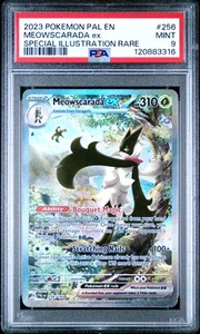 Meowscarada Ex #256 - Pokemon Pal En-Paldea Evolved - PSA 9 - Pokémon T - Picture 1 of 2
