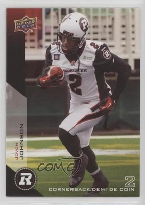 2014 Upper Deck CFL Jovon Johnson #133 - Image 1 of 2