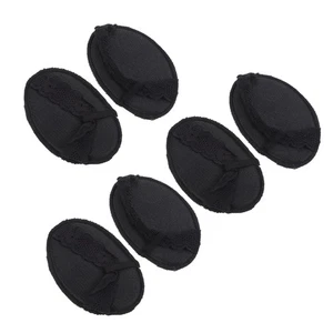  6 Pcs Non-slip Mat Women's Miss Toe Socks Woman Half Palm Invisible - Imagen 1 de 12