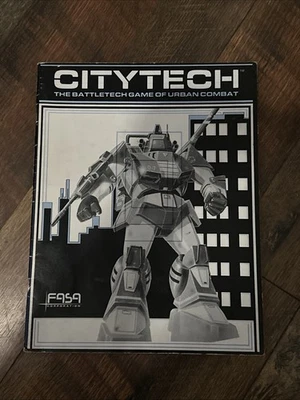Battletech Citytech Manual and 5 game Maps - Image 1 of 4