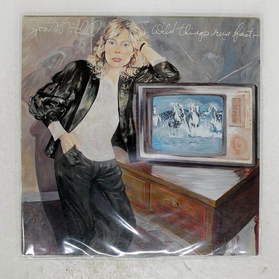 JONI MITCHELL WILD THINGS RUN FAST GEFFEN 25AP2450 Japan VINYL LP - Image 1 of 1