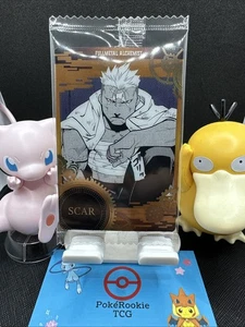Sealed Fullmetal Alchemist Wafer Card Scar C109 TCG NM - Bild 1 von 6
