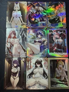 Waifu Bikini 9 x Goddess Doujin Cards Genshin Impact Under The Nightgown #3 - Picture 1 of 6
